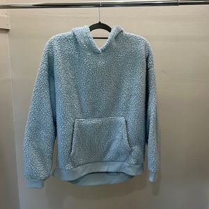 American eagle Sherpa hoodie. Like new. Size large